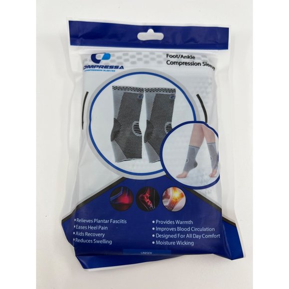 Compressa Compression Sleeves Foot and Ankle - Picture 1 of 3